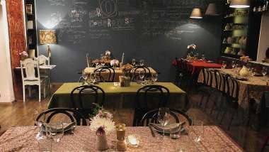 Azarphesha, a restaurant in Tbilisi, Georgia.