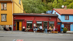 Nektar Vinbar, a wine bar in Oslo, Norway.