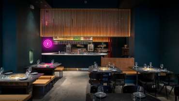 Cote, a restaurant in New York City, USA.