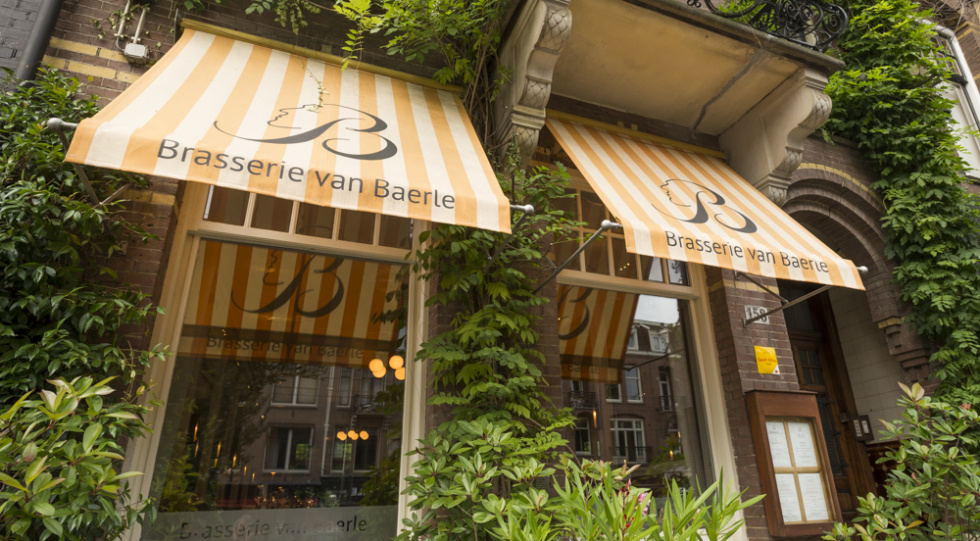Brasserie van Baerle, a restaurant in Amsterdam, Netherlands.