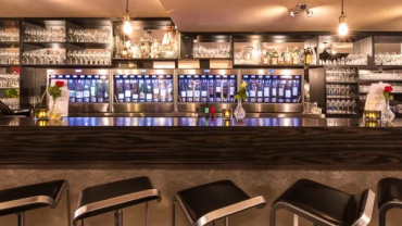 Bubbles & Wines, a wine bar in Amsterdam, Netherlands.