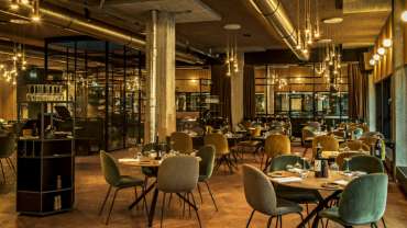 The Lobby Fizeaustraat, a hotel and restaurant in Amsterdam, Netherlands.