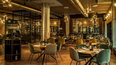 The Lobby Fizeaustraat, a hotel and restaurant in Amsterdam, Netherlands.