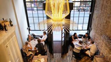 Zoldering, a restaurant in Amsterdam, Netherlands.