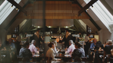 BAK, a restaurant in Amsterdam, Netherlands.