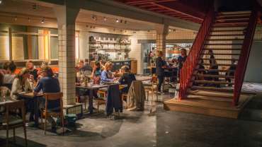 Choux, a restaurant in Amsterdam, Netherlands.