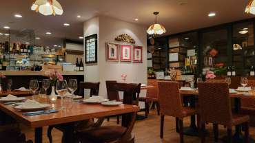 Bistro Le Jardin, a restaurant in Taipei, Taiwan.