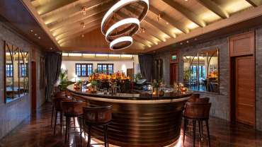 Le Comptoir de Pierre Gagnaire, a hotel and restaurant in Shanghai, Greater China.