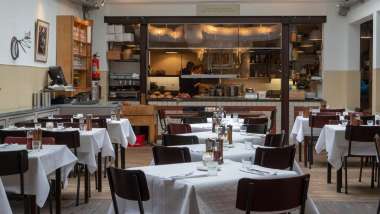 Toscanini, a restaurant in Amsterdam, Netherlands.
