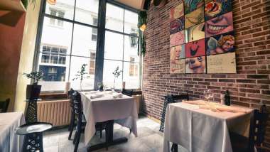 Pianeta Terra, a restaurant in Amsterdam, Netherlands.