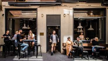 Dear Sainte Éloise, a wine bar in Sydney, Australia.