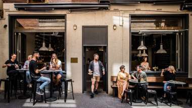 Dear Sainte Éloise, a wine bar in Sydney, Australia.