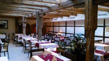 Au Bon Coin, a restaurant in Wintzenheim, France.
