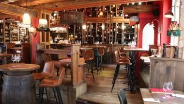 Le Purgatoire, a wine bar in Strasbourg, France.