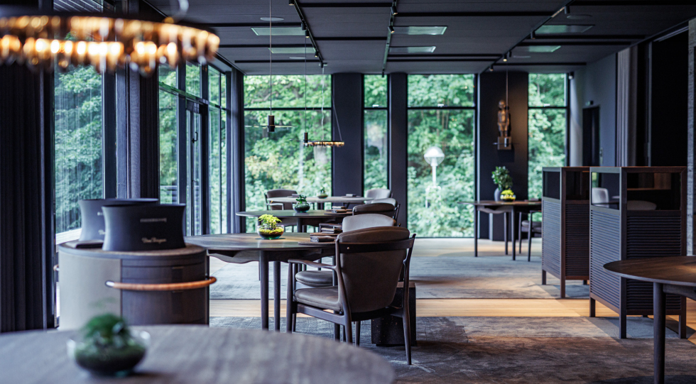 Interior of Frederikshøj, Aarhus, Denmark.
