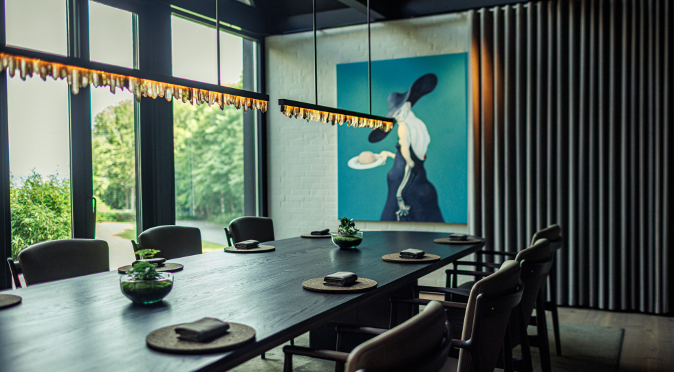 Interior of Frederikshøj, Aarhus, Denmark.