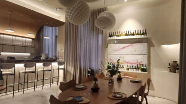Somm J Wine Bar, a wine bar in Seoul, South Korea.