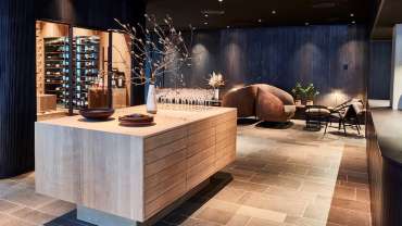 Ti Trin Ned, a restaurant in Fredericia, Denmark.