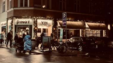 Pinot, a wine bar in Aarhus, Denmark.
