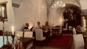 Volare, a wine bar in Visby, Sweden.
